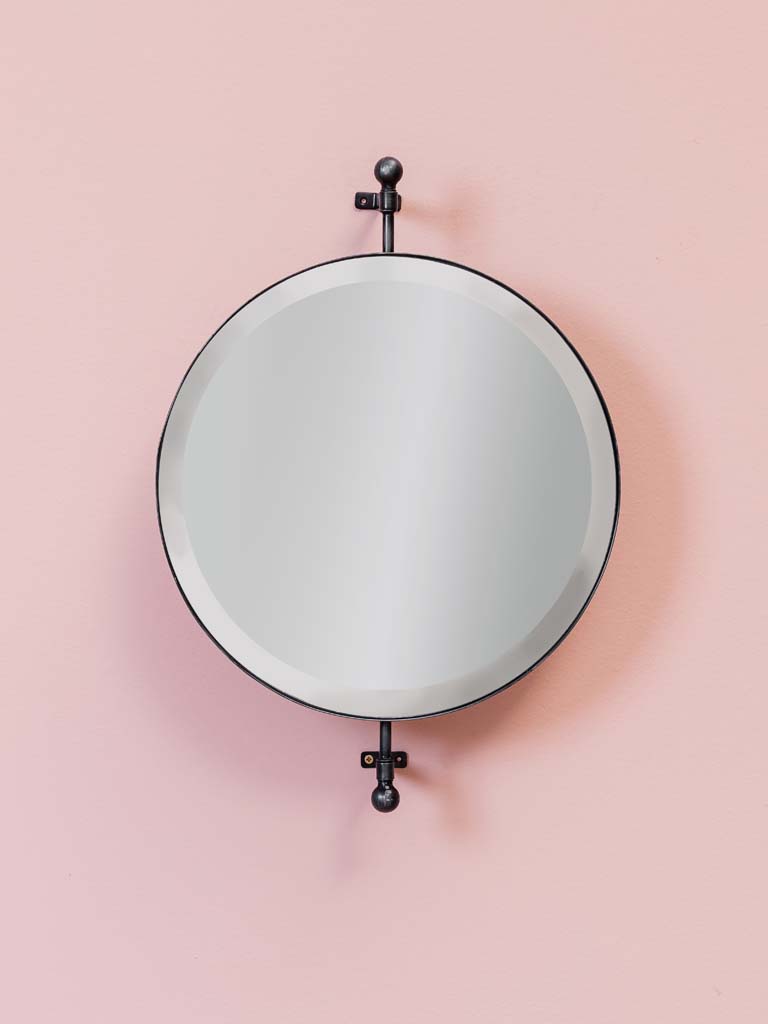 Round pivoting mirror - 1