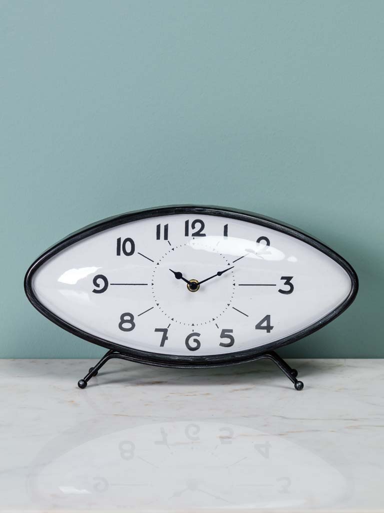 Small eye clock on stand - 1