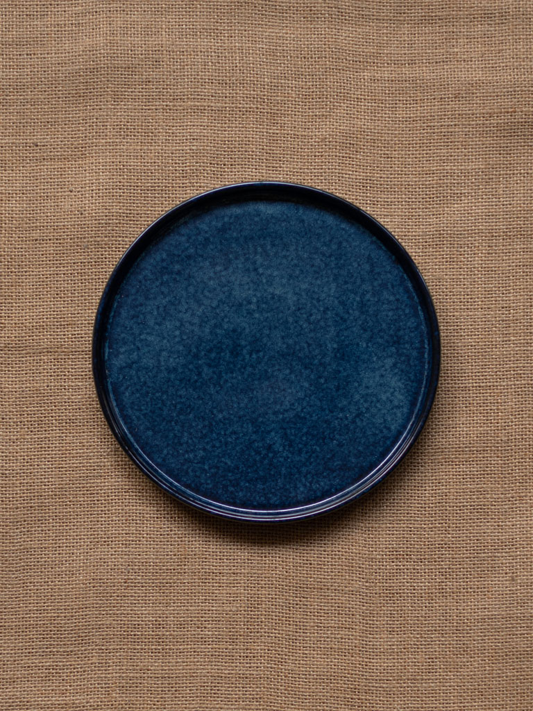 Small blue plate Crépuscule - 1