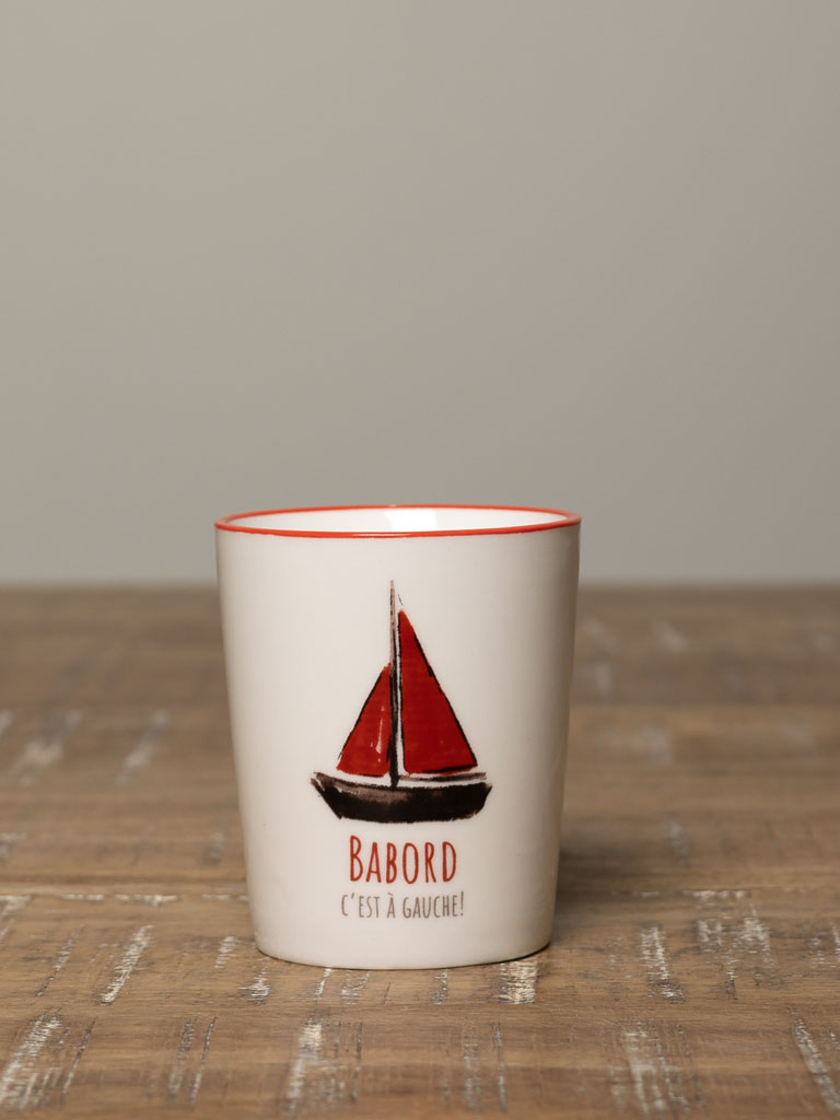 S/2 coffee cups Babord- Tribord AF Carouge - 5