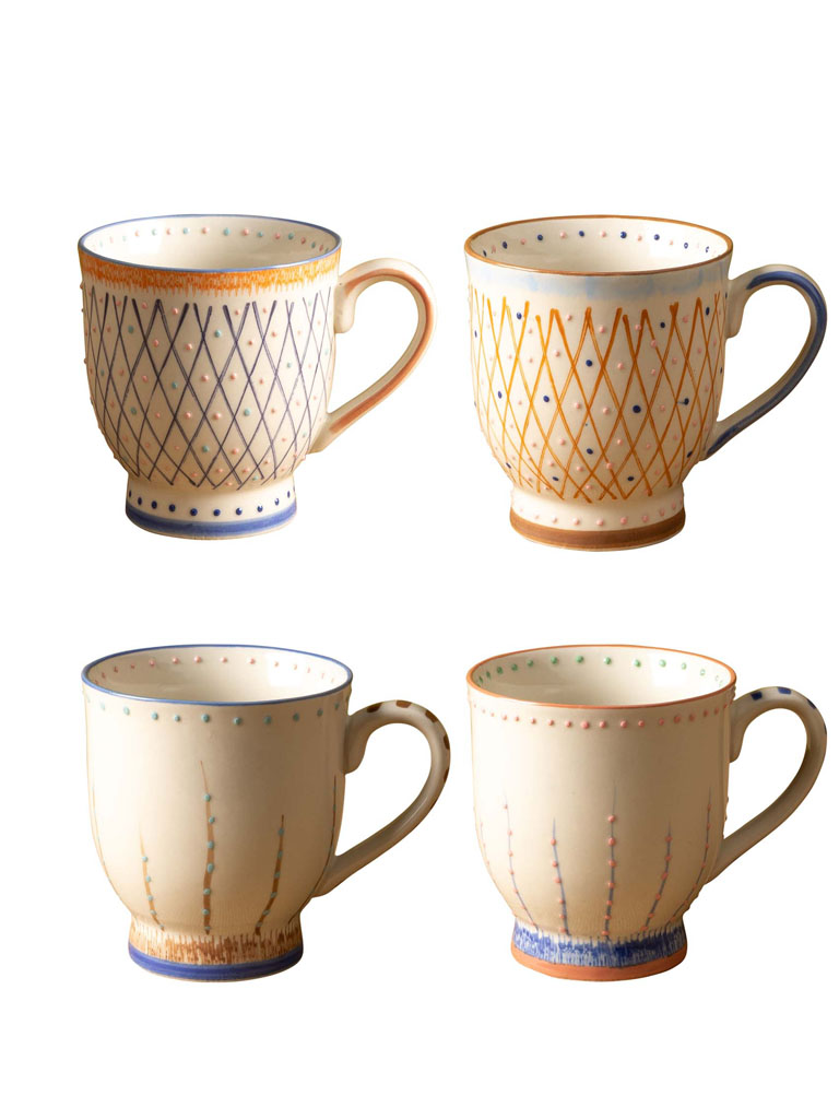 S/4 mugs Riviera Philippe Model - 4