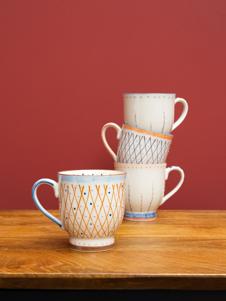 S/4 mugs Riviera Philippe Model - 12