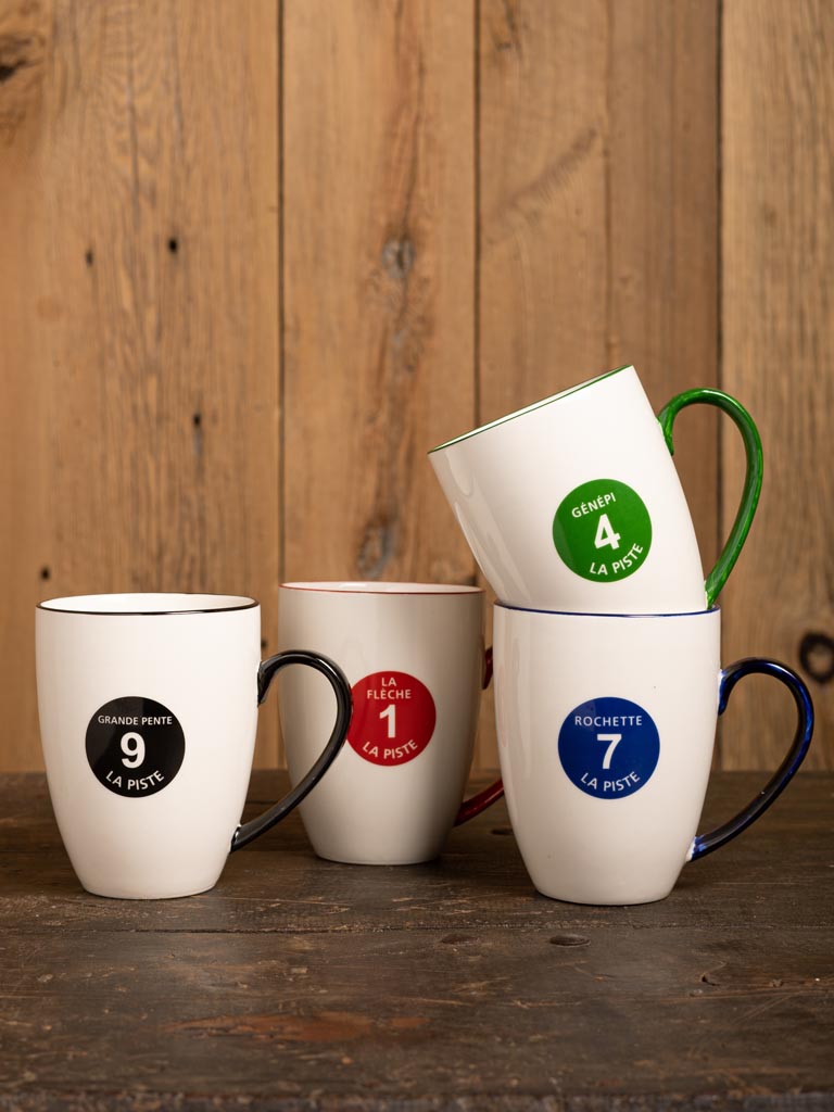 S/4 Mugs Pistes de ski - 1