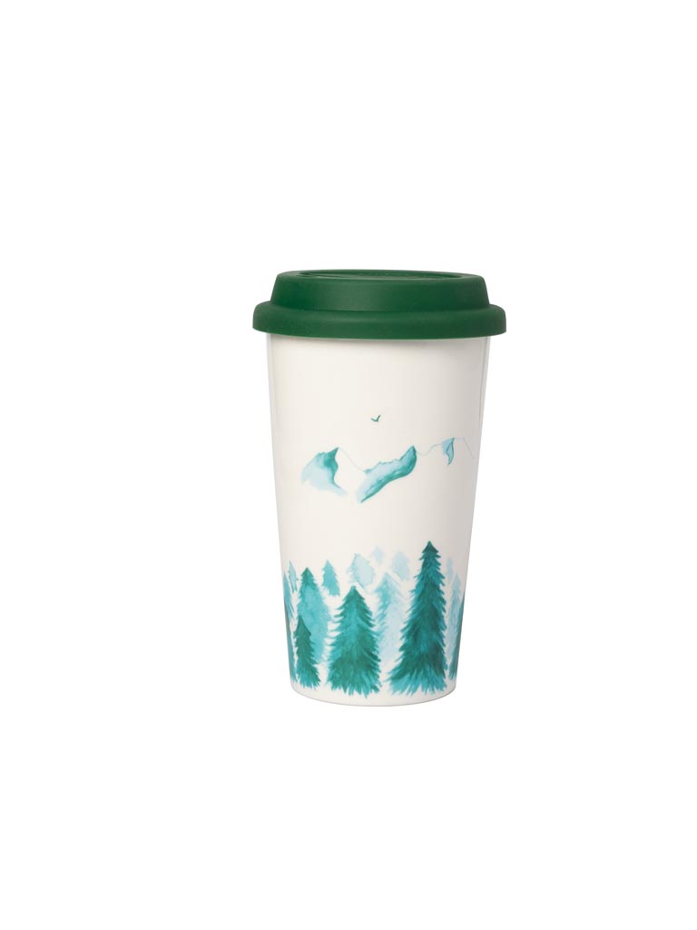 Mug de voyage Montagnes vertes - 2