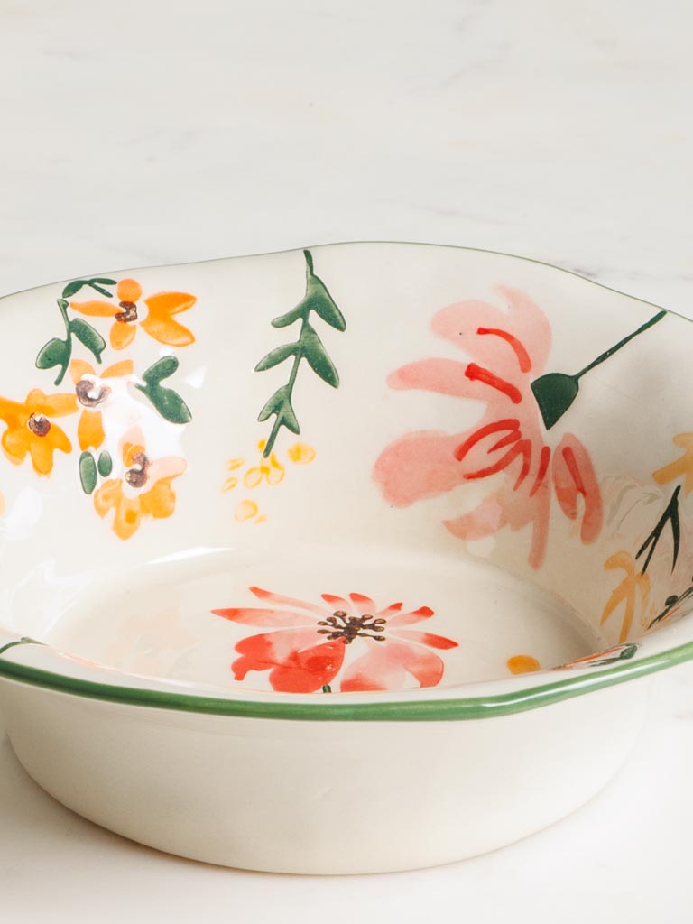 Small deep plate Floralie - 4