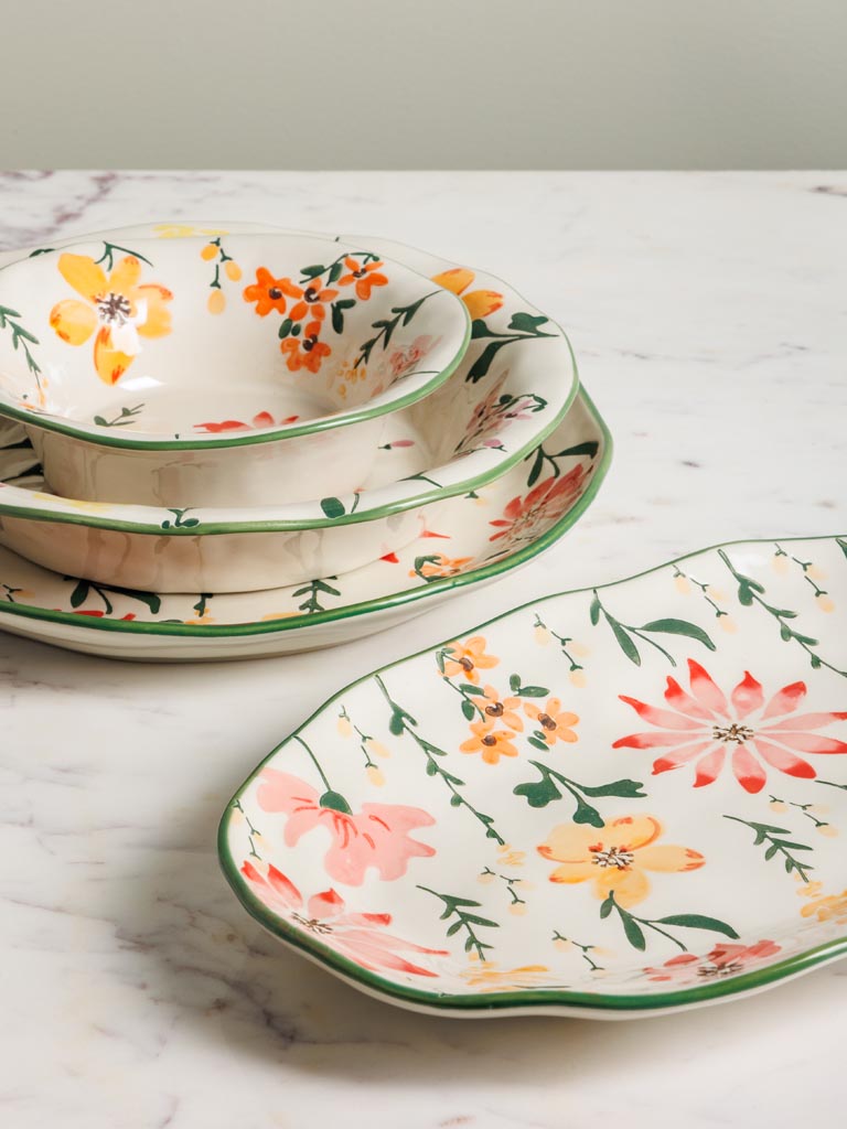 Small deep plate Floralie - 6
