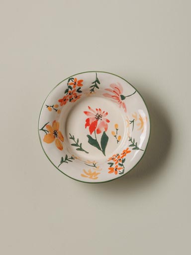 Small deep plate Floralie