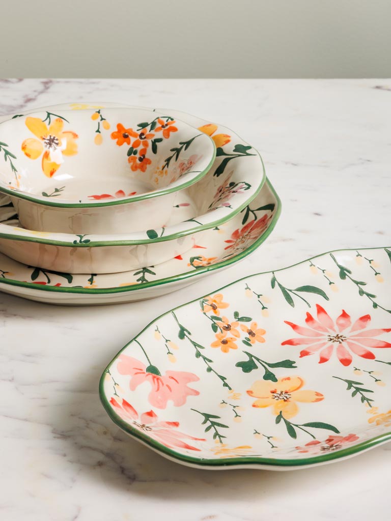 Deep plate Floralie - 6