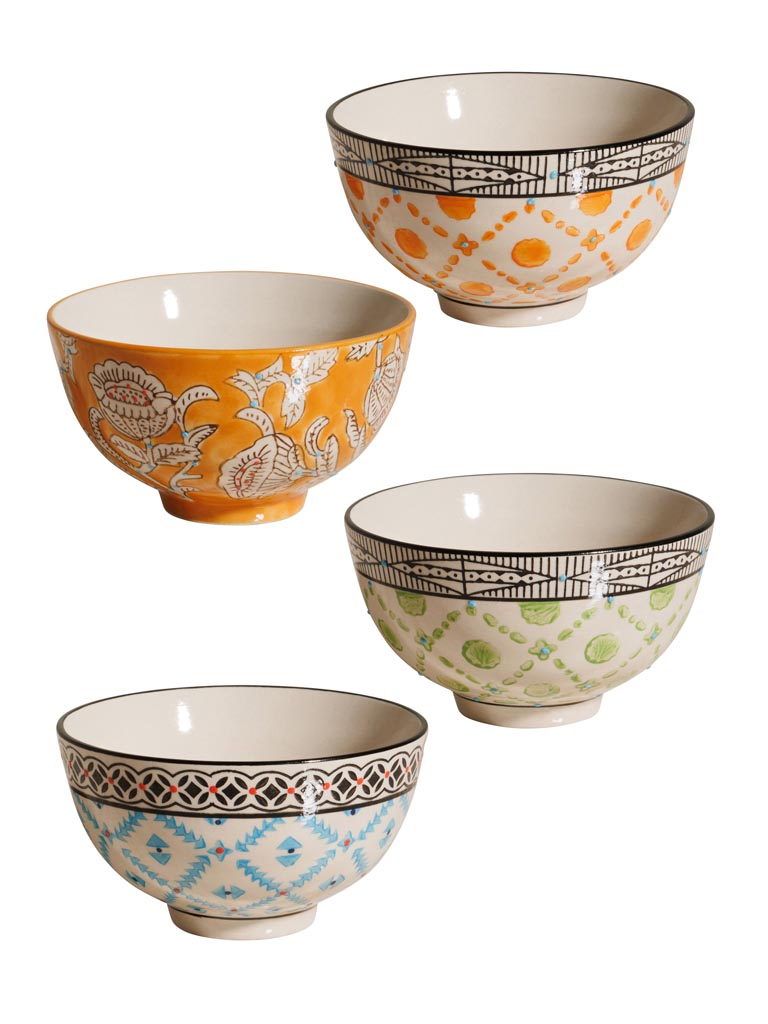 S/4 small bowls Rhapsody - 4