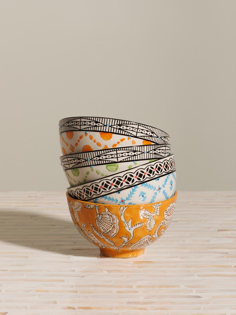 S/4 small bowls Rhapsody - 1