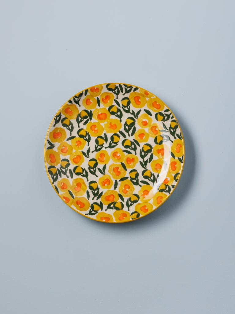 Small plate Retro flowers - 1