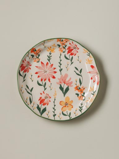 Dining plate Floralie