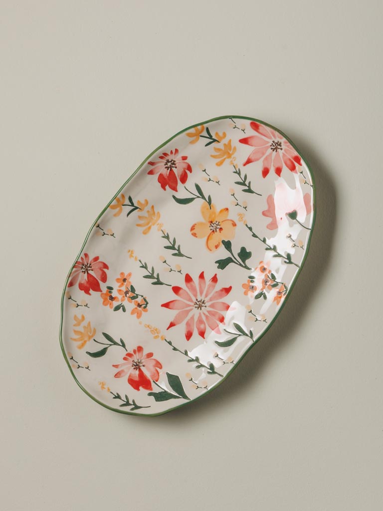 Oval serving tray Floralie - 4