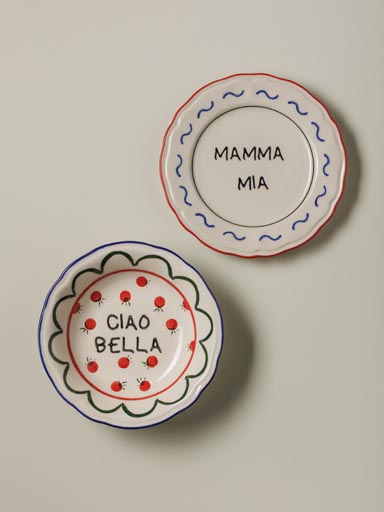 S/2 plate & deep plate Viva Italia