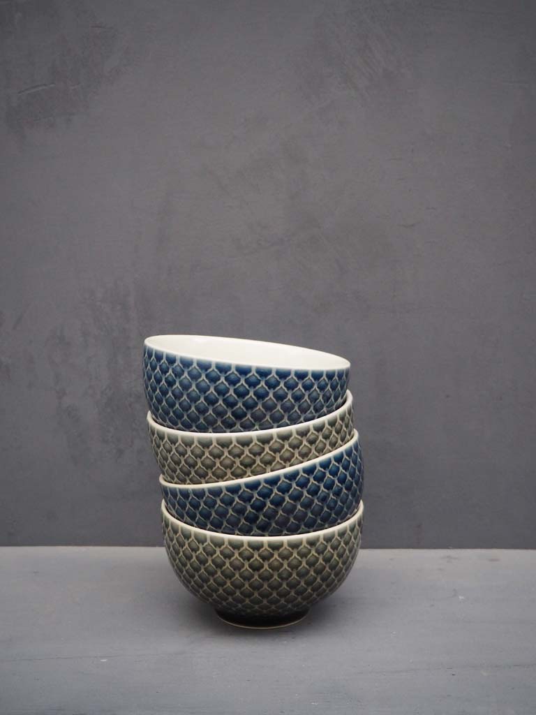 S/4 large bowls 