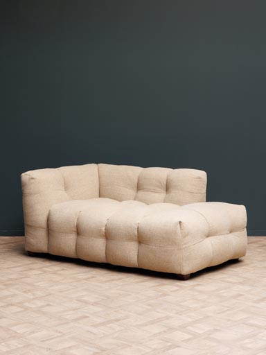 Méridienne beige Médard