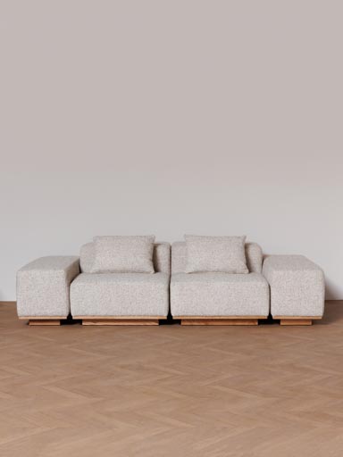 S/6 pièces modulables sofa Henry
