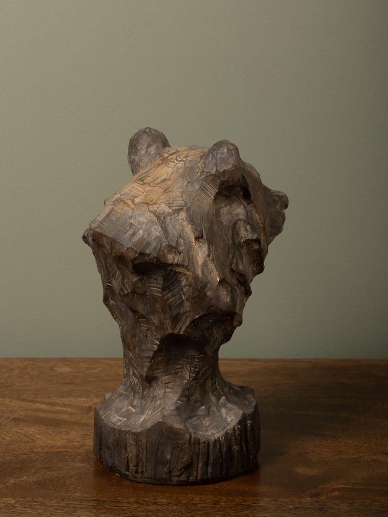 Brown bear head - 6