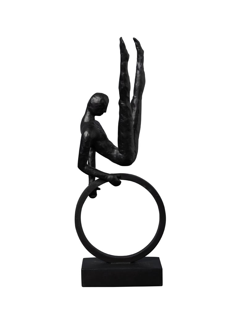 Figurine de gymnaste sur cercle - 2