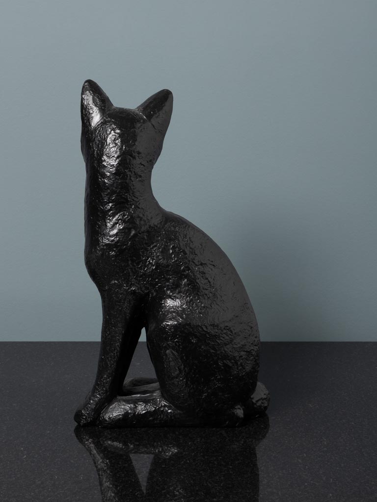 Cat shiny black patina - 4