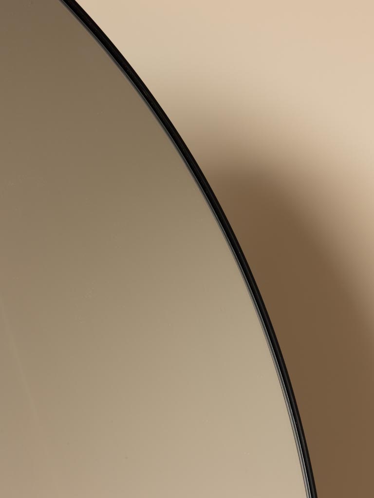 Miroir rond XXL et support Odio - 4