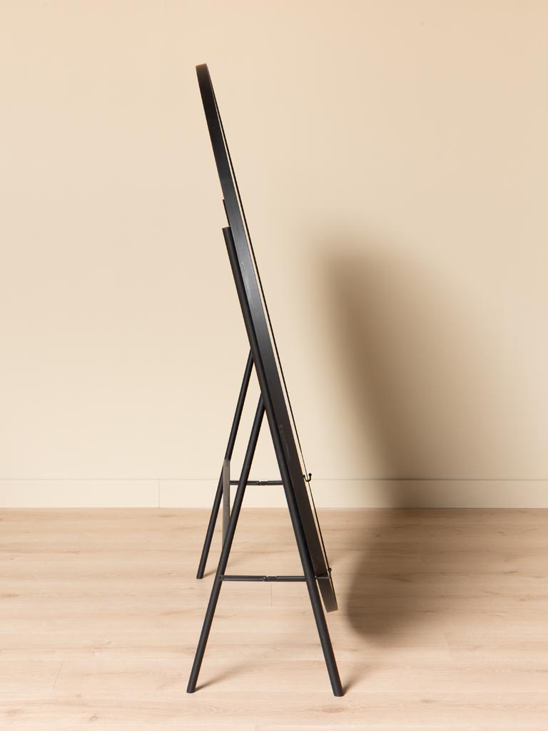 Miroir rond XXL et support Odio - 7