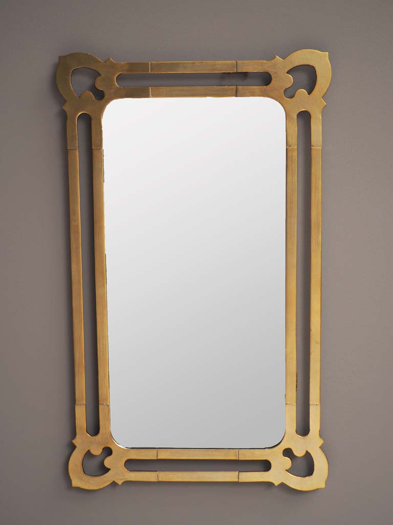 Rectangular mirror Tudor - 1