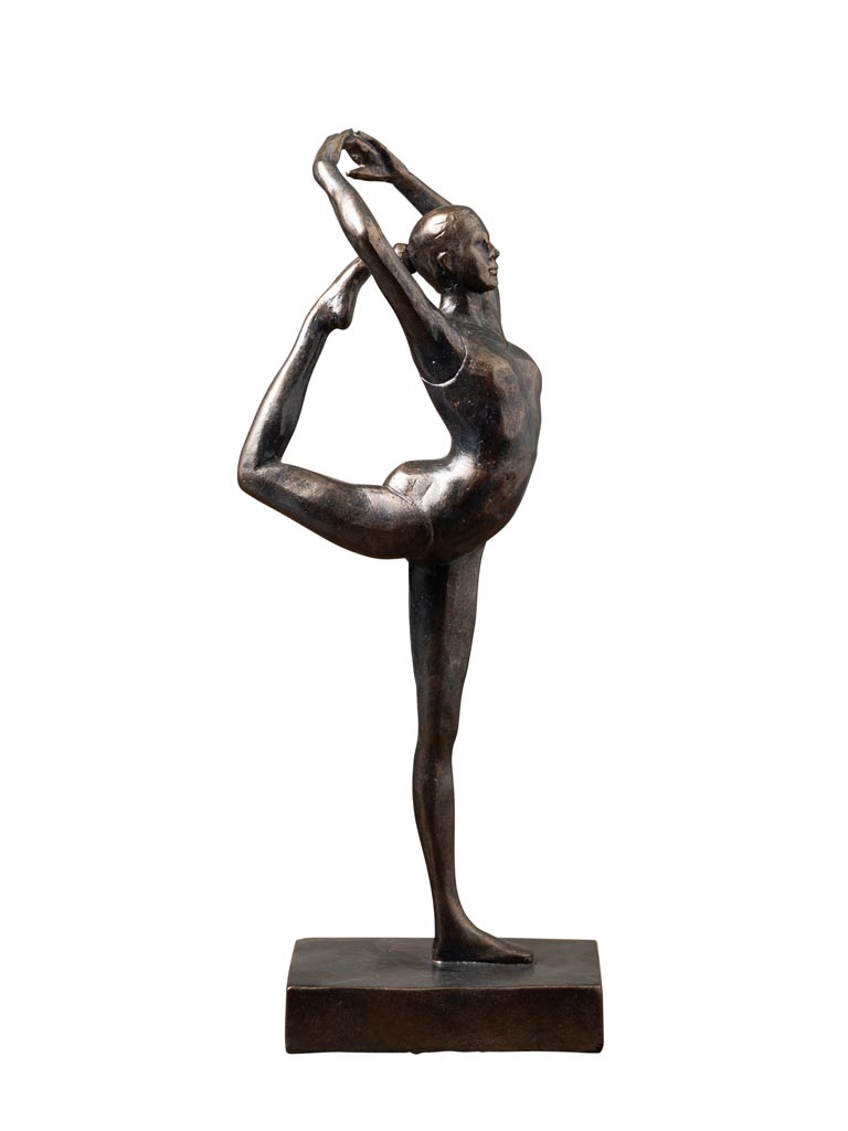 Resin gymnast sculpture - 2