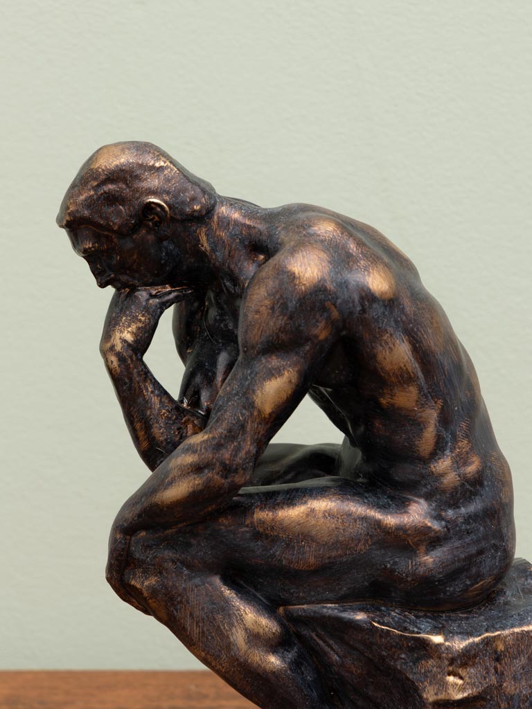 The thinker in resin - 7