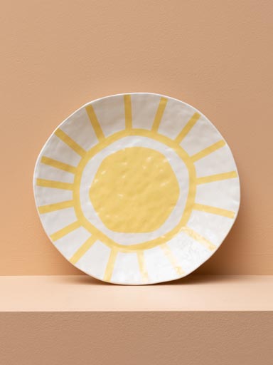 Dinner plate sunshine