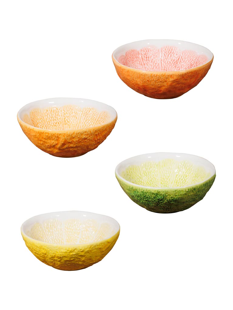 S/4 Citrus bowls - 4