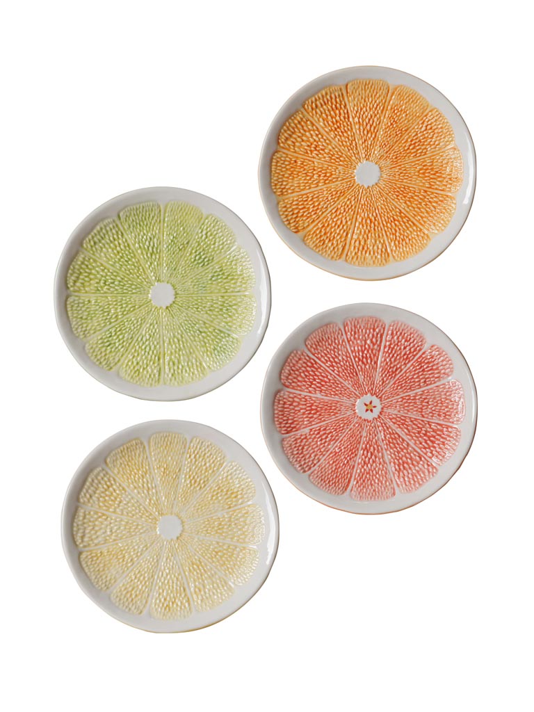 S/4 Citrus plates - 3