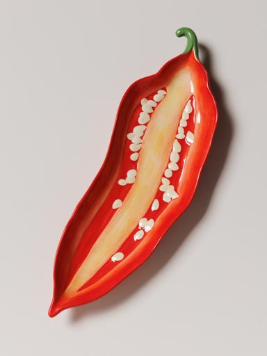 Red chili plate