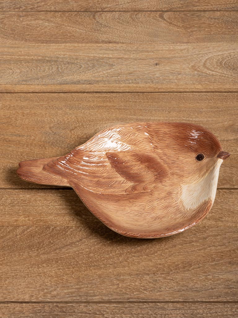 Petit plat oiseau en céramique - 3