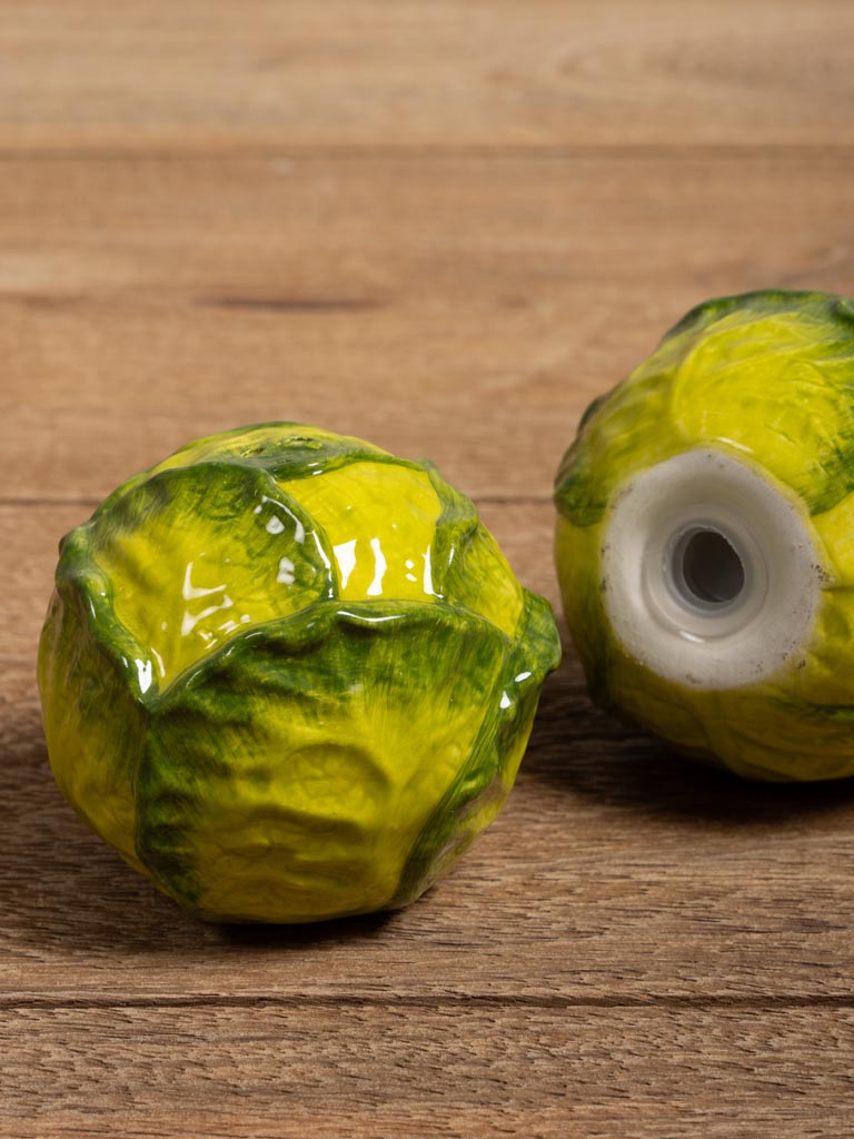 S/2 salt & pepper cabbages - 3