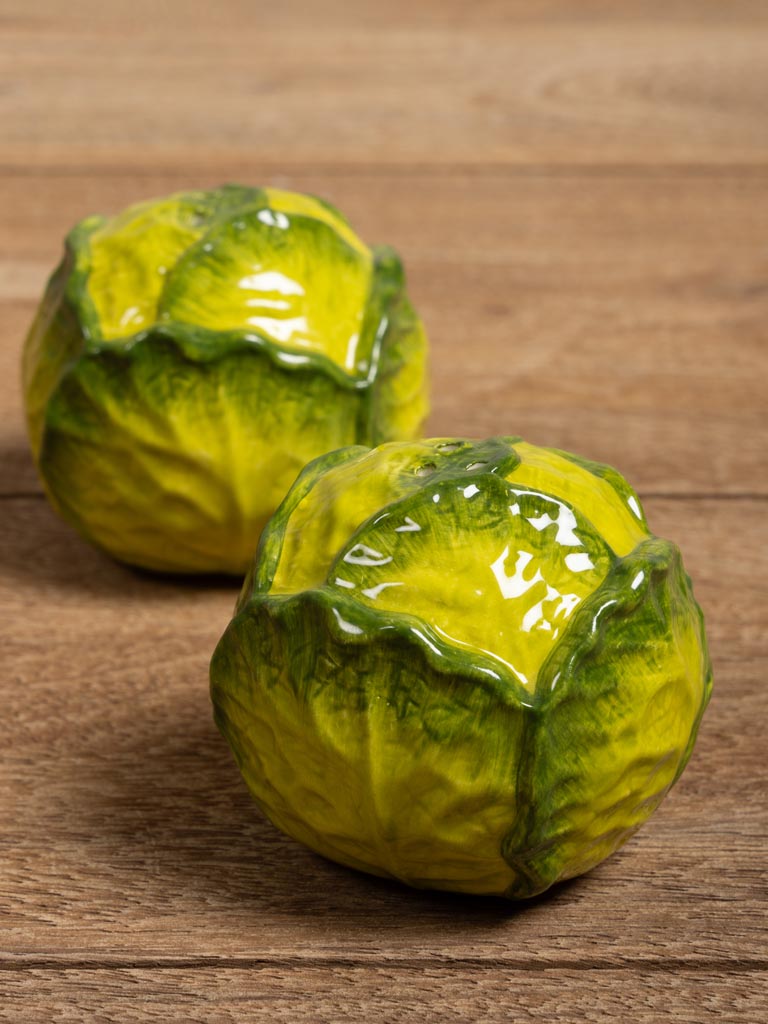 S/2 salt & pepper cabbages - 5