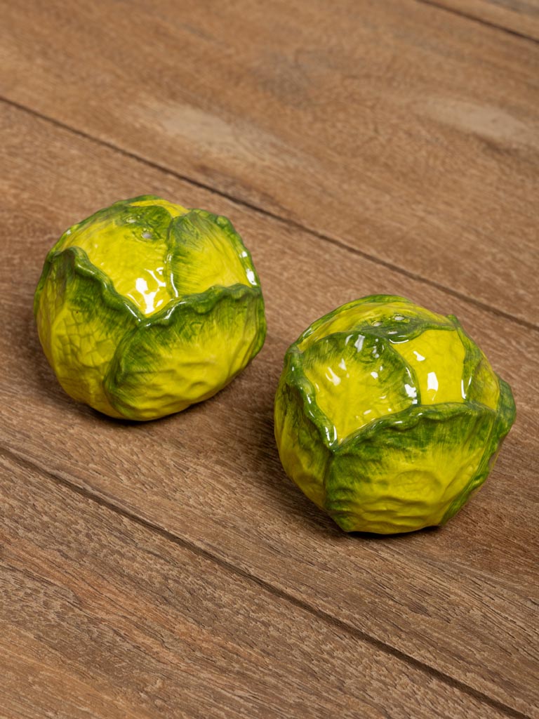 S/2 salt & pepper cabbages - 6