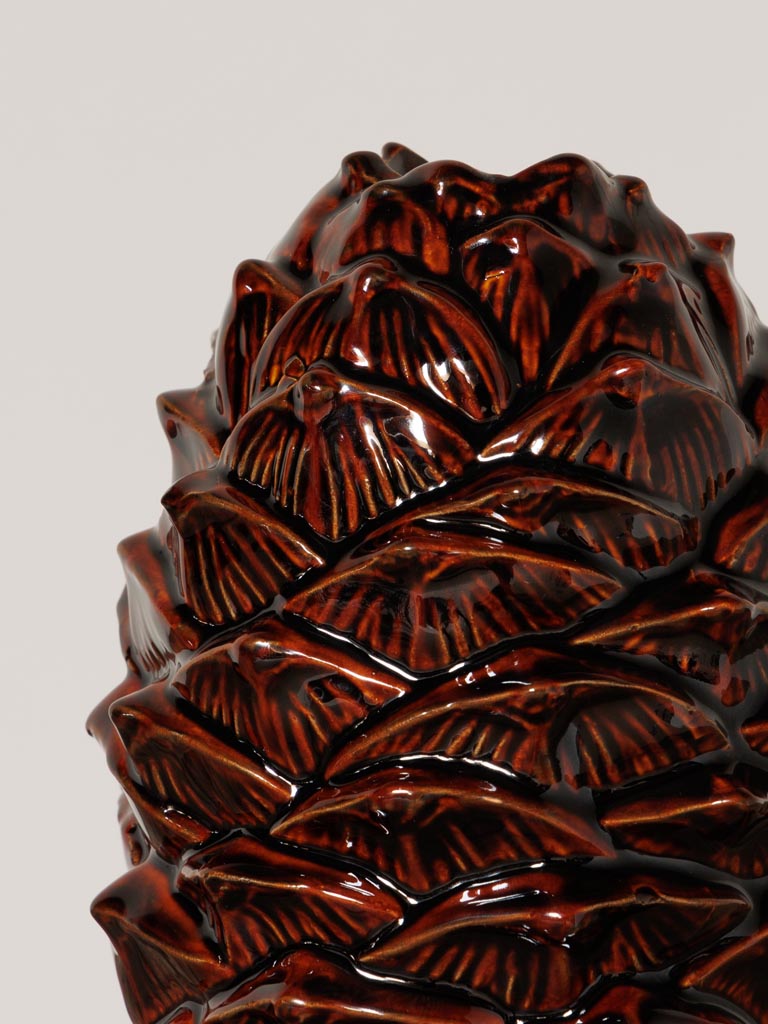 Stoneware pinecone vase - 3