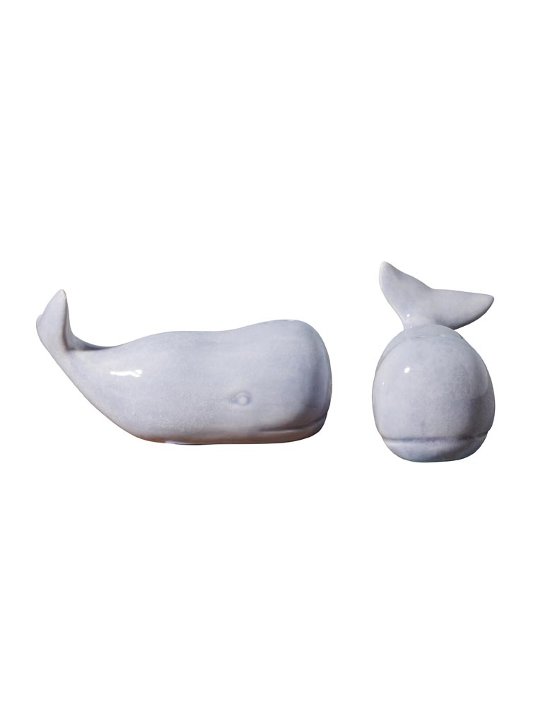 S/2 salt & pepper Whale - 2