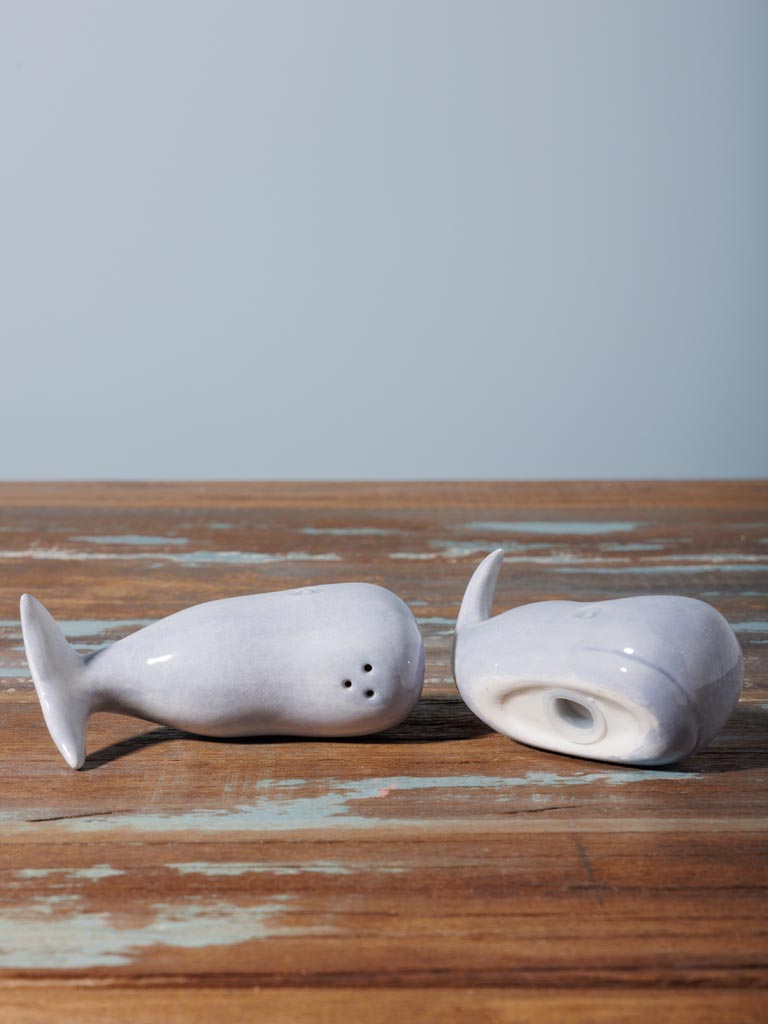 S/2 salt & pepper Whale - 6