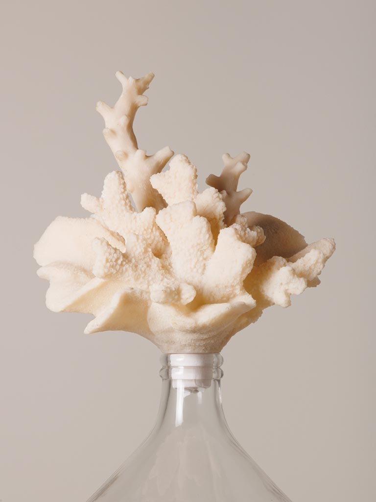 Bottle with white coral - 3