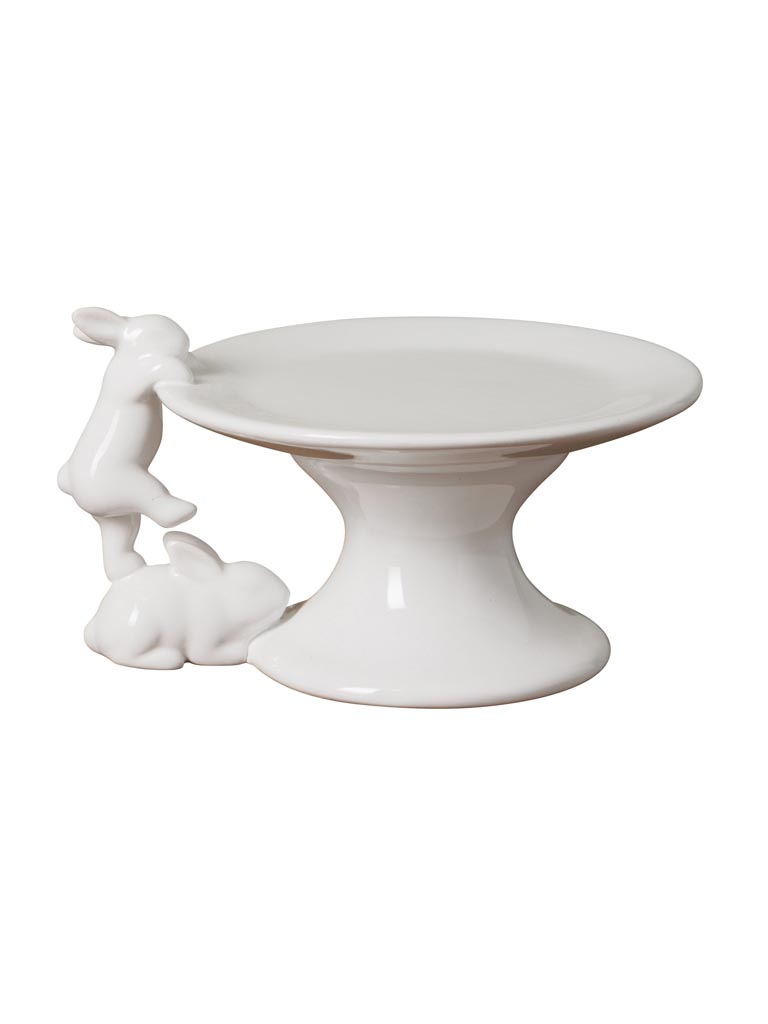 Cake stand climbing rabbits - 2