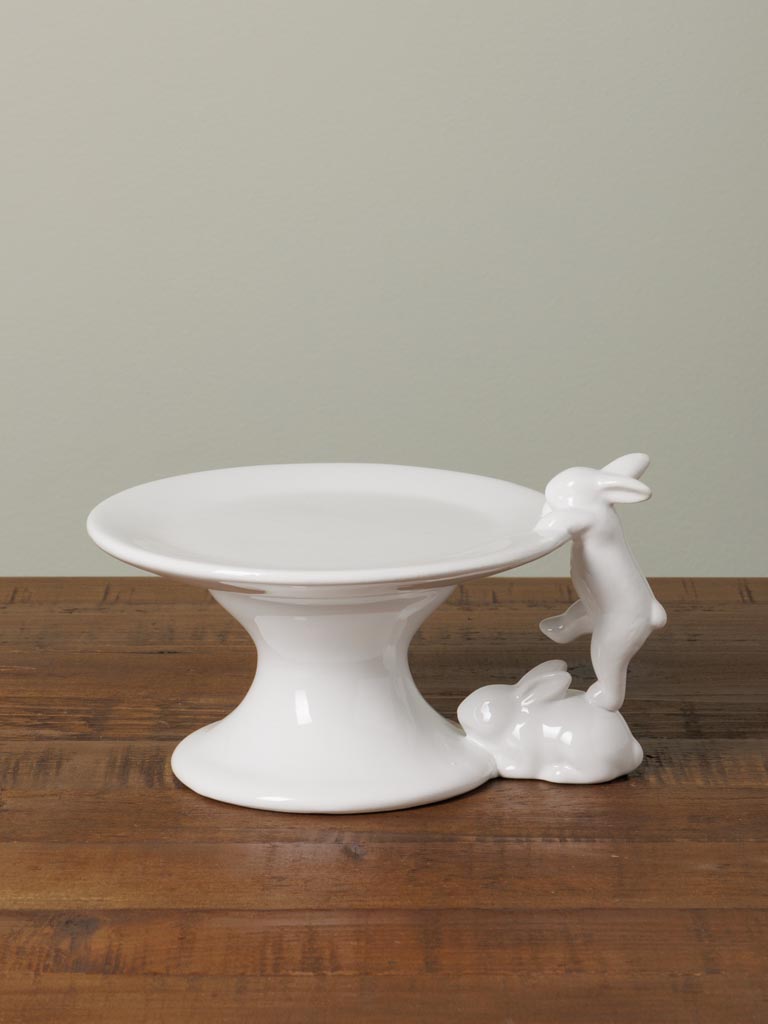 Cake stand climbing rabbits - 4