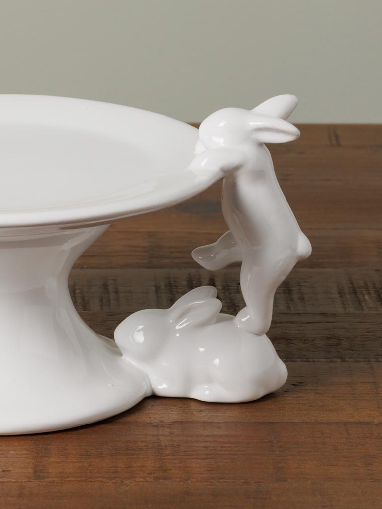 Cake stand climbing rabbits - 6