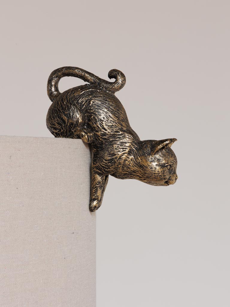 S/2 grandes suspensions décoratives chats - 5