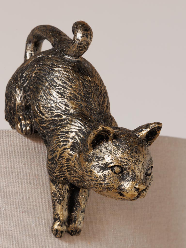 S/2 grandes suspensions décoratives chats - 4
