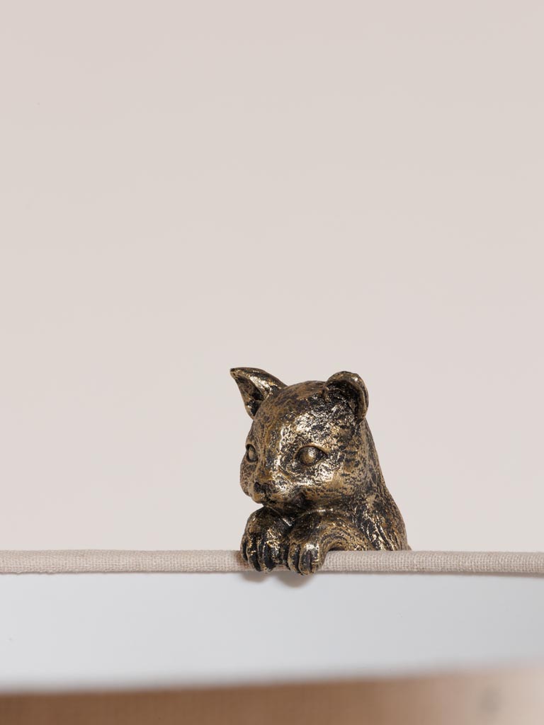 S/2 grandes suspensions décoratives chats - 6