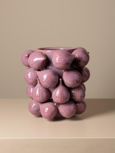 Vase farandole of figs