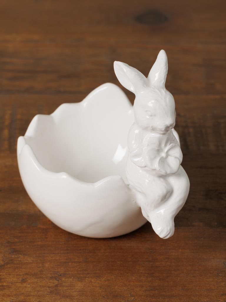 Eggcup with rabbit - 4