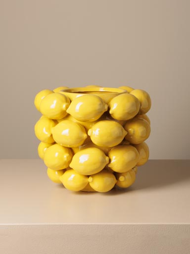 Vase farandole of lemons